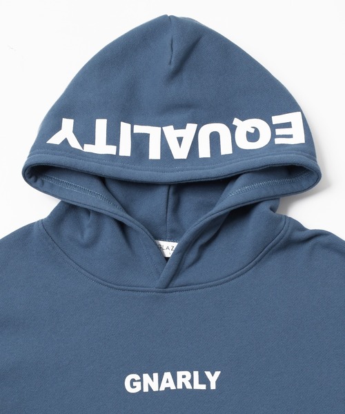 GLAZOS（グラソス）の「【毛玉になりにくい/しっかり素材】裏毛・フードプリントパーカー（その他トップス・キッズ・オートミール/カーキ/ライトブルー/ブラック・160cm/170cm/130cm/140cm/150cm）」の9枚目の写真