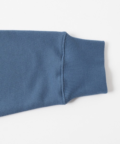 GLAZOS（グラソス）の「【毛玉になりにくい/しっかり素材】裏毛・フードプリントパーカー（その他トップス・キッズ・オートミール/カーキ/ライトブルー/ブラック・160cm/170cm/130cm/140cm/150cm）」の10枚目の写真