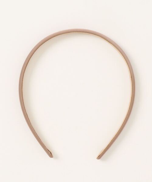 Fun & Daily（ファンアンドデイリー）の「ナローカラーファブリックカチューシャ（カチューシャ・レディース・ブルー/ホワイト/ブラック/パープル/グリーン/イエロー/ピンク/チャコールグレー/ブラウン/レッド・FREE）」の4枚目の写真