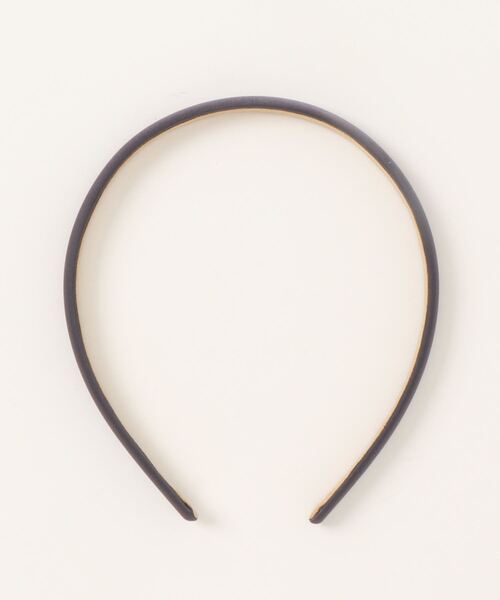 Fun & Daily（ファンアンドデイリー）の「ナローカラーファブリックカチューシャ（カチューシャ・レディース・ブルー/ホワイト/ブラック/パープル/グリーン/イエロー/ピンク/チャコールグレー/ブラウン/レッド・FREE）」の3枚目の写真