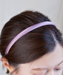 TOGA PULLA/トーガプルラ】Leather headband ribbon/レザー