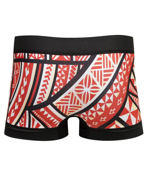 BETONES(ビトーンズ)の「【BETONES/ビトーンズ】「TAPA」 アンダーウェア ボクサー TAPA-TAP001(ボクサーパンツ・レディース・ブラック/レッド・FREE)」の5枚目の写真