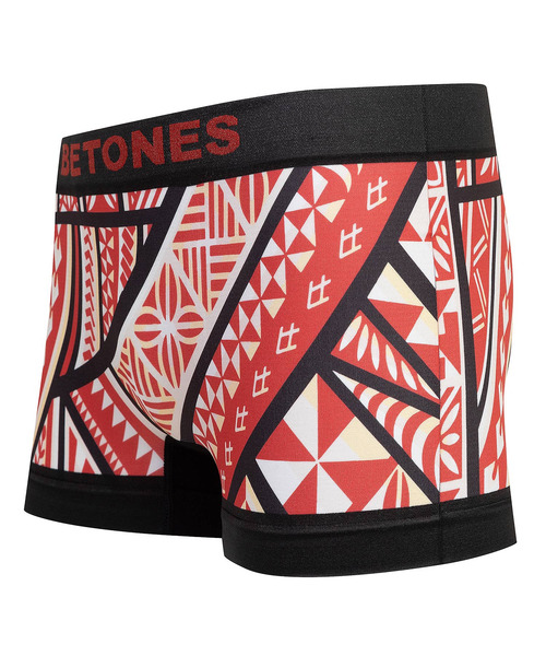 BETONES(ビトーンズ)の「【BETONES/ビトーンズ】「TAPA」 アンダーウェア ボクサー TAPA-TAP001(ボクサーパンツ・レディース・ブラック/レッド・FREE)」の6枚目の写真