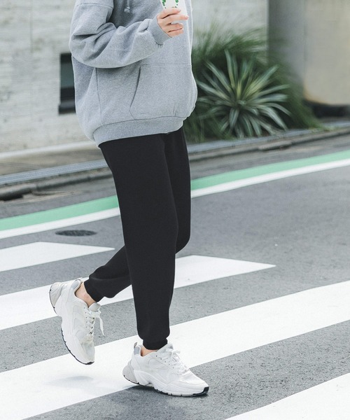 coca(coca)(コカ)の「ニットジョガーパンツ(その他パンツ・レディース・ブラック/チャコール・L/M)」の5枚目の写真
