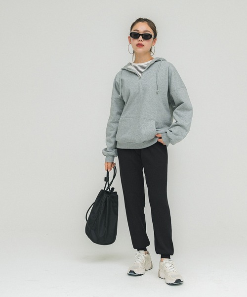 coca(coca)(コカ)の「ニットジョガーパンツ(その他パンツ・レディース・ブラック/チャコール・L/M)」の6枚目の写真
