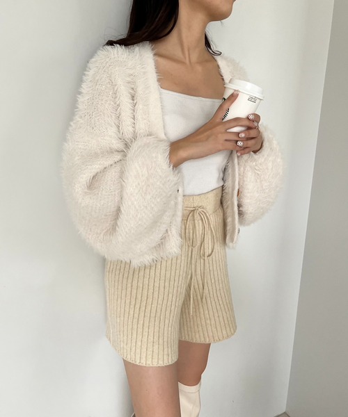 セール】リブニットショートパンツ（その他パンツ）｜one after