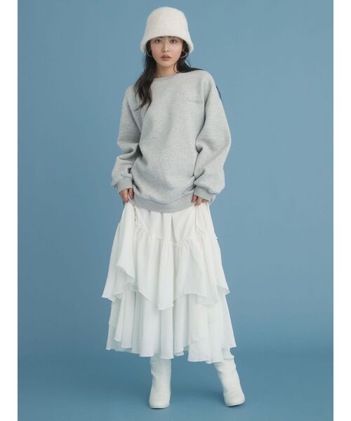 CALNAMUR（カルナムール）の「シャギーハット（ハット・レディース・ホワイト/ブラック・FREE）」の16枚目の写真