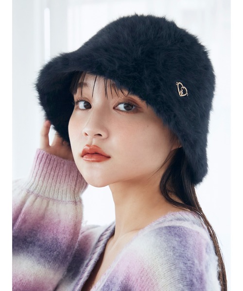CALNAMUR（カルナムール）の「シャギーハット（ハット・レディース・ホワイト/ブラック・FREE）」の22枚目の写真