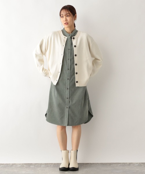 GLOBAL WORK(グローバルワーク)の「メルティクルーカーディガン/906671(カーディガン/ボレロ・レディース・ベージュ系その他3/ブルー系その他7/アイボリー/ブラック/グレー系その他/ブラック×ホワイト/ボルドー・LARGE/MEDIUM)」の22枚目の写真