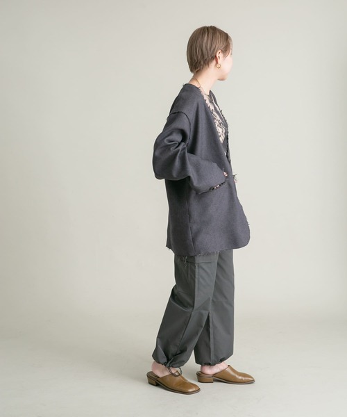 KBF(ケイビーエフ)の「スカートSETミリタリーパンツ(その他パンツ・レディース・チャコールグレー/ベージュ系その他・38/36)」の8枚目の写真