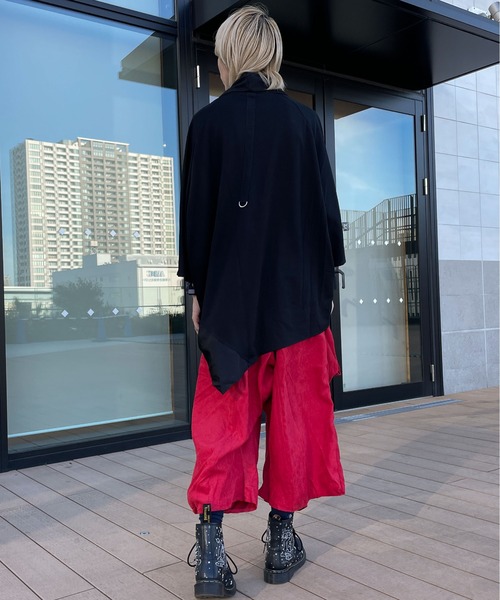 rovtski（ロフトスキー）の「フェイクスエード変形パンツ（その他パンツ・レディース・ブラック/レッド/テラコッタ/グリーン・FREE）」の19枚目の写真