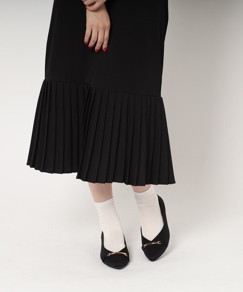ESPERANZA(エスペランサ)の「ローヒールビットパンプス【ESPERANZA_blanca】(パンプス・レディース・こしょう色系3/ブラック系2・M/LL/S/L)」の14枚目の写真