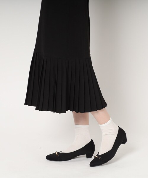 ESPERANZA(エスペランサ)の「ローヒールビットパンプス【ESPERANZA_blanca】(パンプス・レディース・こしょう色系3/ブラック系2・M/LL/S/L)」の15枚目の写真