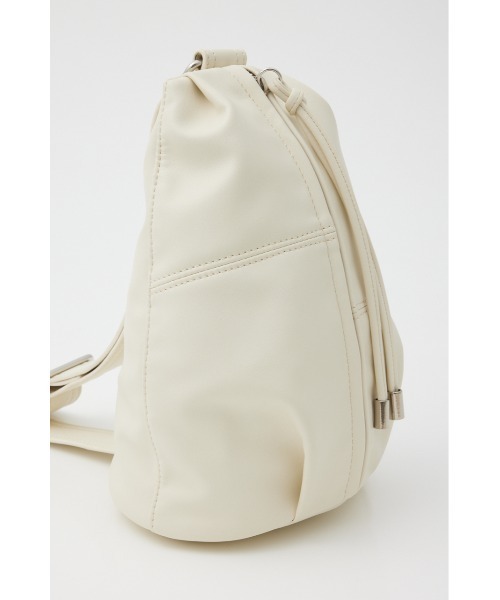 SLY(スライ)の「COCOON BODY BAG コクーン ボディバッグ(ボディバッグ/ウエストポーチ・レディース・アイボリー/ブラック・FREE)」の8枚目の写真