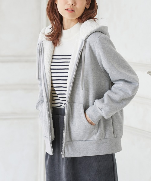 AZUAZU あずあず 裏起毛パーカー 裏起毛パーカー / グリーン | AzuAzu