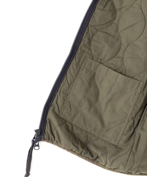 AVIREX（アヴィレックス）の「《WEB&DEPOT限定》DENIM STAND BLOUSON / デニム スタンド ブルゾン / AVIREX / アヴィレックス（デニムジャケット・メンズ・ブラック/インディゴブルー・MEDIUM/LARGE/X-LARGE/XX-LARGE）」の10枚目の写真