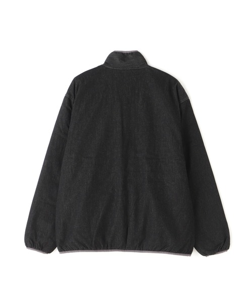 AVIREX（アヴィレックス）の「《WEB&DEPOT限定》DENIM STAND BLOUSON / デニム スタンド ブルゾン / AVIREX / アヴィレックス（デニムジャケット・メンズ・ブラック/インディゴブルー・MEDIUM/LARGE/X-LARGE/XX-LARGE）」の14枚目の写真