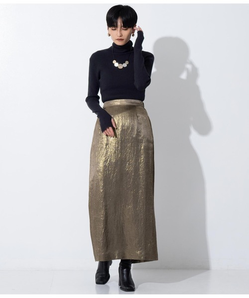 Settimissimo（セッティミッシモ）の「リブフィンガーホールタートルニット（ニット/セーター・レディース・レッド/ブラック/ブルー/グリーン・FREE）」の19枚目の写真