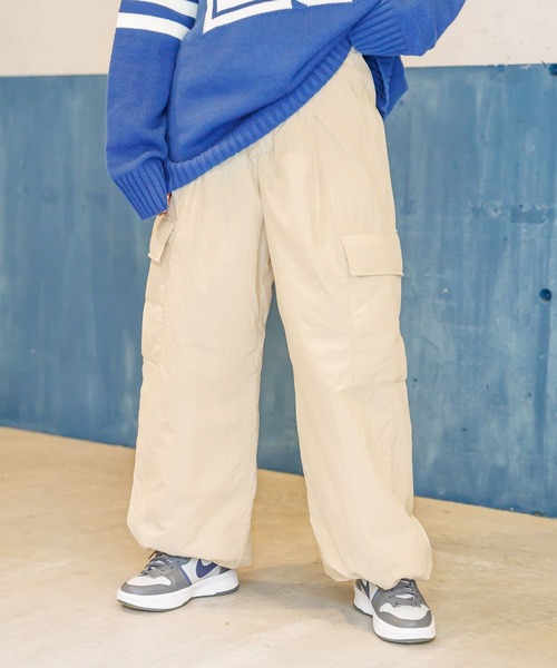 PBLIM（ページボーイリム）の「PBLIM/パデットカーゴパンツ（カーゴパンツ・レディース・ブラック/ベージュ・LARGE/MEDIUM）」の14枚目の写真