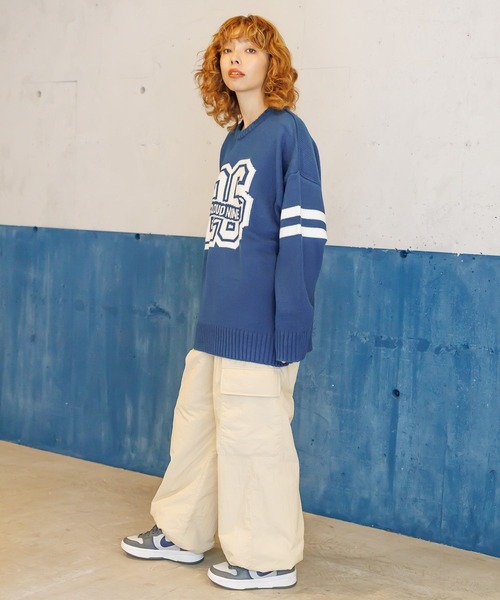PBLIM（ページボーイリム）の「PBLIM/パデットカーゴパンツ（カーゴパンツ・レディース・ブラック/ベージュ・LARGE/MEDIUM）」の18枚目の写真
