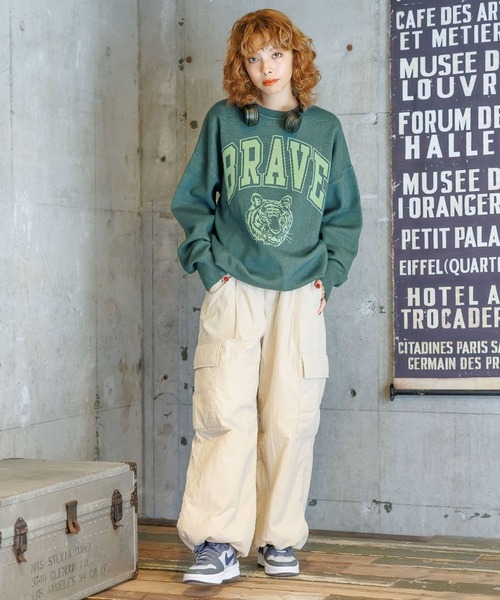 PBLIM（ページボーイリム）の「PBLIM/パデットカーゴパンツ（カーゴパンツ・レディース・ブラック/ベージュ・LARGE/MEDIUM）」の20枚目の写真