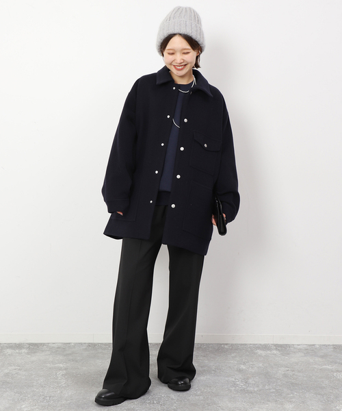 ウールフレンチワークブルゾン