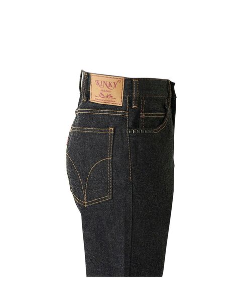 HYSTERIC GLAMOUR（ヒステリックグラマー）の「デニムフレアパンツ（デニムパンツ・メンズ・ライトインディゴブルー/ブラック・32inch/30inch/28inch/34inch/31inch/29inch/33inch）」の3枚目の写真