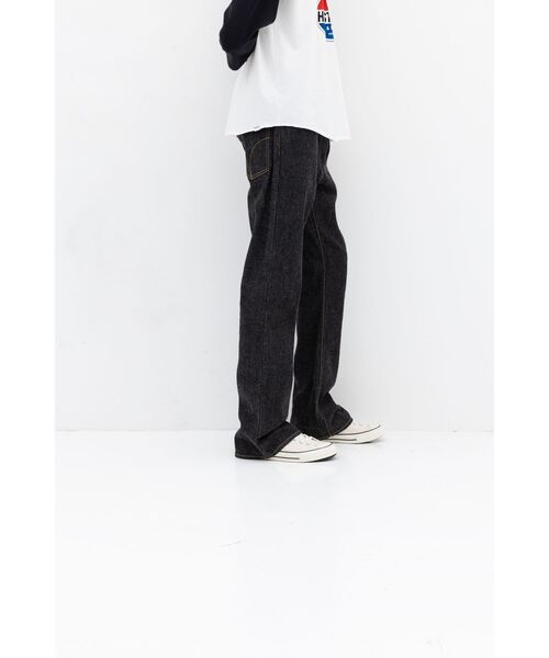 HYSTERIC GLAMOUR（ヒステリックグラマー）の「デニムフレアパンツ（デニムパンツ・メンズ・ライトインディゴブルー/ブラック・32inch/30inch/28inch/34inch/31inch/29inch/33inch）」の7枚目の写真