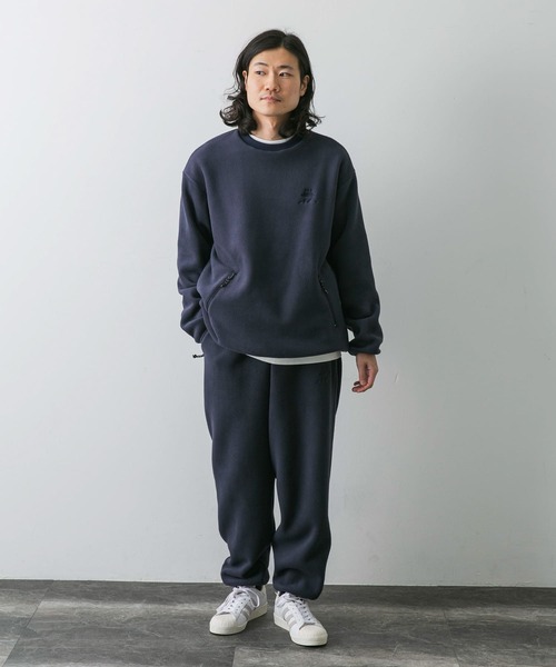 URBAN RESEARCH DOORS（アーバンリサーチドアーズ）の「『セットアップ対応』URD Drawstring Fleece（その他トップス・メンズ・ブラック/ネイビー・MEDIUM/LARGE）」の11枚目の写真