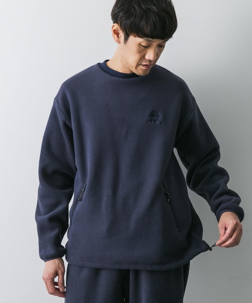 URBAN RESEARCH DOORS（アーバンリサーチドアーズ）の「『セットアップ対応』URD Drawstring Fleece（その他トップス・メンズ・ブラック/ネイビー・MEDIUM/LARGE）」の14枚目の写真