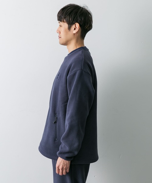 URBAN RESEARCH DOORS（アーバンリサーチドアーズ）の「『セットアップ対応』URD Drawstring Fleece（その他トップス・メンズ・ブラック/ネイビー・MEDIUM/LARGE）」の19枚目の写真