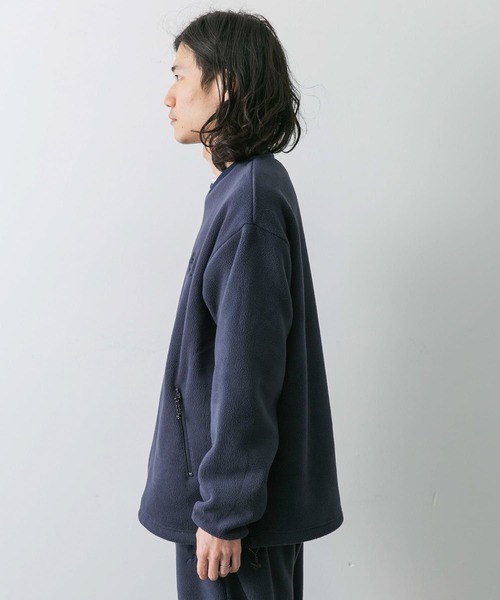URBAN RESEARCH DOORS（アーバンリサーチドアーズ）の「『セットアップ対応』URD Drawstring Fleece（その他トップス・メンズ・ブラック/ネイビー・MEDIUM/LARGE）」の22枚目の写真