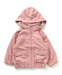 BREEZE | 【フードがしまえる】カラバリウィンドブレーカー_撥水加工(ナイロンジャケット)