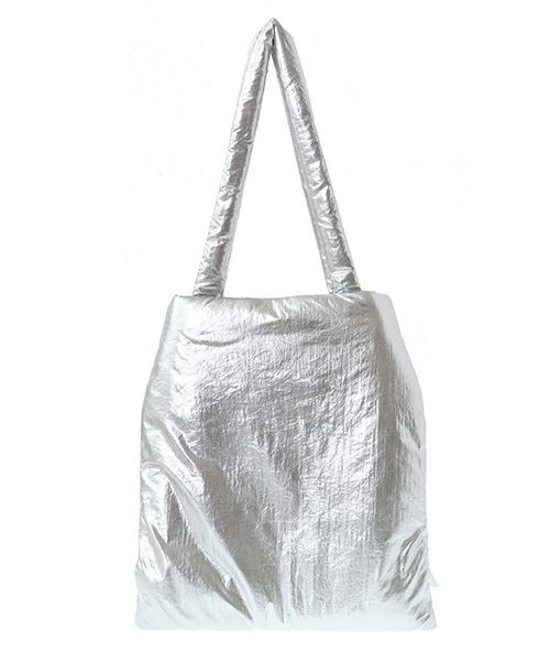 Candy Stripper（キャンディストリッパー）の「METALLIC RIBBON TOTE バッグ（トートバッグ・レディース・シルバー/ブラック・FREE）」の13枚目の写真