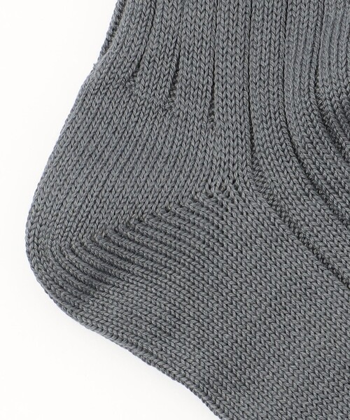 decka Quality socks(デカクオリティソックス)の「【別注】decka Heavyweight Socks リブソックス(ソックス/靴下・メンズ・ホワイト/グレー/イエロー/ダークブラウン/ブラック/カーキ/レッド/ダークブルー・FREE)」の12枚目の写真