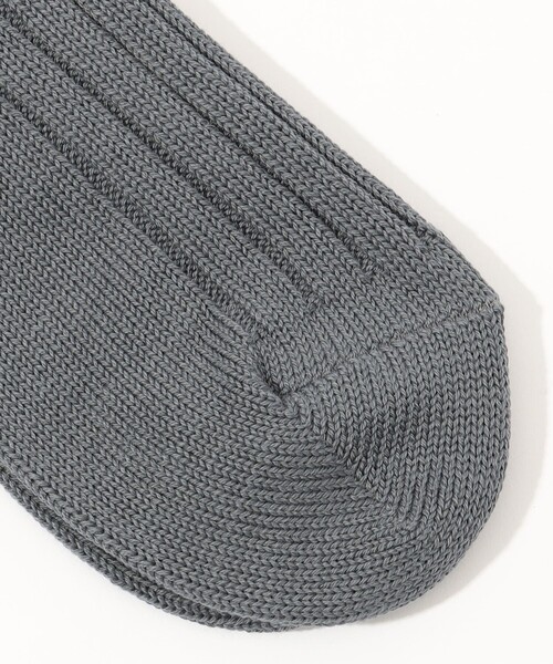 decka Quality socks(デカクオリティソックス)の「【別注】decka Heavyweight Socks リブソックス(ソックス/靴下・メンズ・ホワイト/グレー/イエロー/ダークブラウン/ブラック/カーキ/レッド/ダークブルー・FREE)」の11枚目の写真