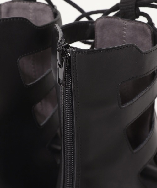 PAGEBOY(ページボーイ)の「レースアップブーツサンダル(サンダル・レディース・ブラック/ブロンズ・LARGE/MEDIUM)」の16枚目の写真