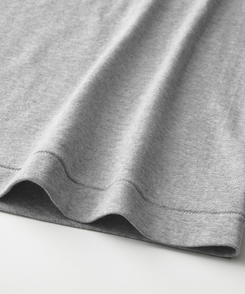 GUNZE（グンゼ）の「GUNZE BASIC/グンゼベーシック　VネックTシャツ　3枚組（インナーウェア/肌着・メンズ・ホワイト/杢グレー/ブラック・MEDIUM/X-LARGE/LARGE）」の8枚目の写真