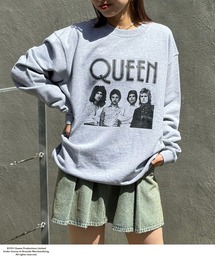 CIAOPANIC | 【ユニセックス】【QUEEN/クイーン】ヴィンテージ加工ロックスウェット(スウェット)