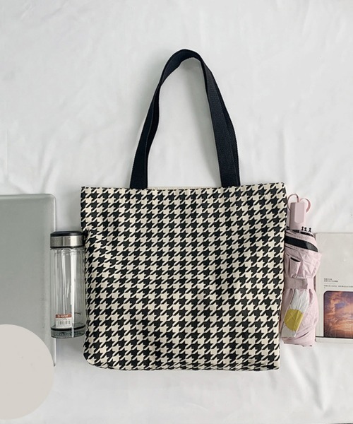 Miniministore(ミニミニストア)の「千鳥格子トートバッグ レディース 大容量(トートバッグ・レディース・その他・FREE)」の8枚目の写真