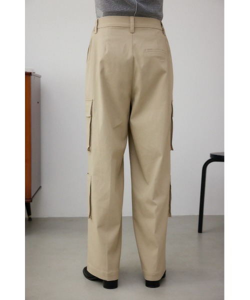 AZUL by moussy(アズールバイマウジー)の「ワイドカーゴパンツ(カーゴパンツ・レディース・ブラック/ベージュ・MEDIUM/SMALL)」の7枚目の写真