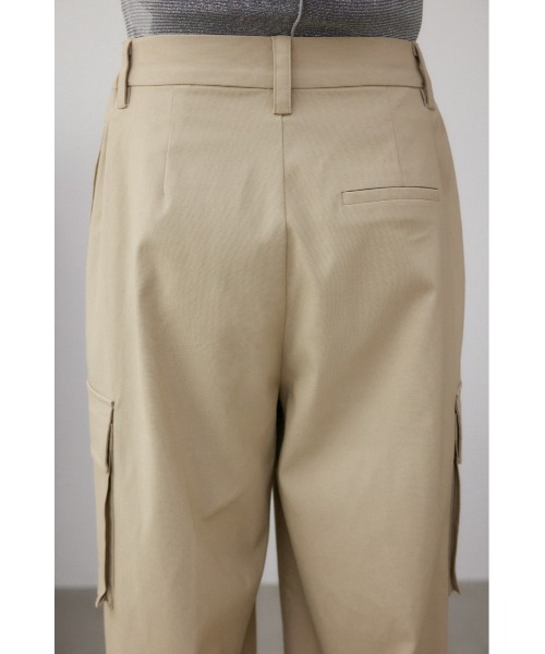 AZUL by moussy(アズールバイマウジー)の「ワイドカーゴパンツ(カーゴパンツ・レディース・ブラック/ベージュ・MEDIUM/SMALL)」の9枚目の写真