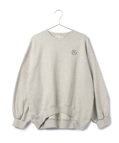 ROPE' PICNIC（ロペピクニック）の「オーバーサイズアソートロゴ刺繍スウェット（スウェット・レディース・チャコールグレー/サックスブルー/グレー系その他/キナリ・38）」の20枚目の写真