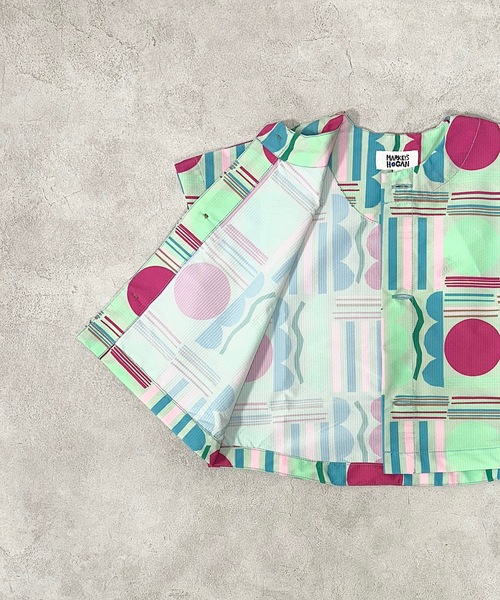 HOGAN RANCH WEAR(ホーガンランチウエア)の「オーバートップス(kids/S~LL)(シャツ/ブラウス・キッズ・ブラック/マルチ/イエロー・S/M/L/LL)」の6枚目の写真