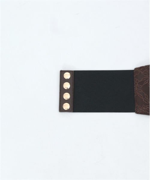 axes femme(アクシーズファム)の「レース×刺繍コルセットベルト(ベルト・レディース・ブラック/ブラウン・FREE)」の5枚目の写真