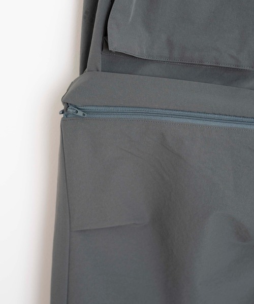 WEGO（ウィゴー）の「WEGO/2WAYパラシュートパンツ（カーゴパンツ・レディース・ブラック/ダークグレー・FREE）」の14枚目の写真