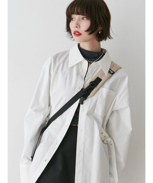 THRASHER（スラッシャー）の「【別注】THRASHER クロスボディBAG（バックパック/リュック・レディース・ブラック/ベージュ/ホワイト/ピンク・FREE）」の13枚目の写真