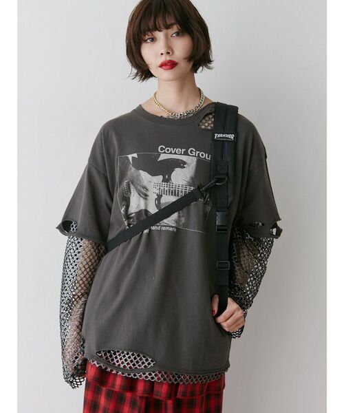 THRASHER（スラッシャー）の「【別注】THRASHER クロスボディBAG（バックパック/リュック・レディース・ブラック/ベージュ/ホワイト/ピンク・FREE）」の5枚目の写真