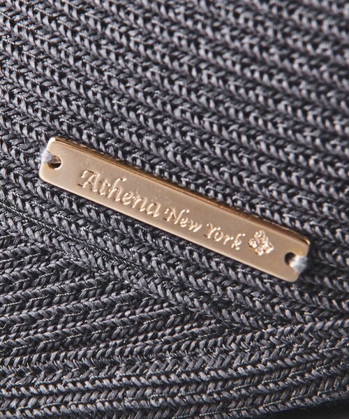 Athena New York（アシーナニューヨーク）の「＜Athena New York＞JANET TANBODY キャップ（キャップ・レディース・ブラック/ダークグレー・FREE）」の7枚目の写真