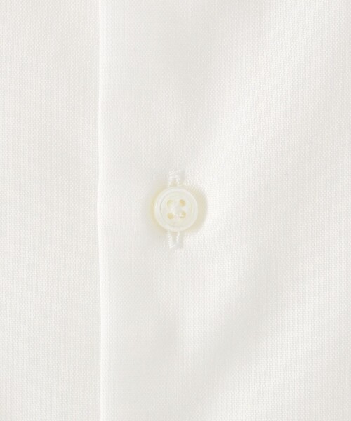 UNITED ARROWS（ユナイテッドアローズ）の「イージーケア ピンオックスフォード ボタンダウンカラーシャツ -抗菌防臭-（シャツ/ブラウス・メンズ・ホワイト・39cm/37cm/41cm/42cm/40cm/38cm）」の7枚目の写真